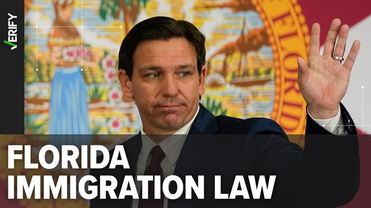 No, Florida has not made it a felony to live with someone who’s undocumented