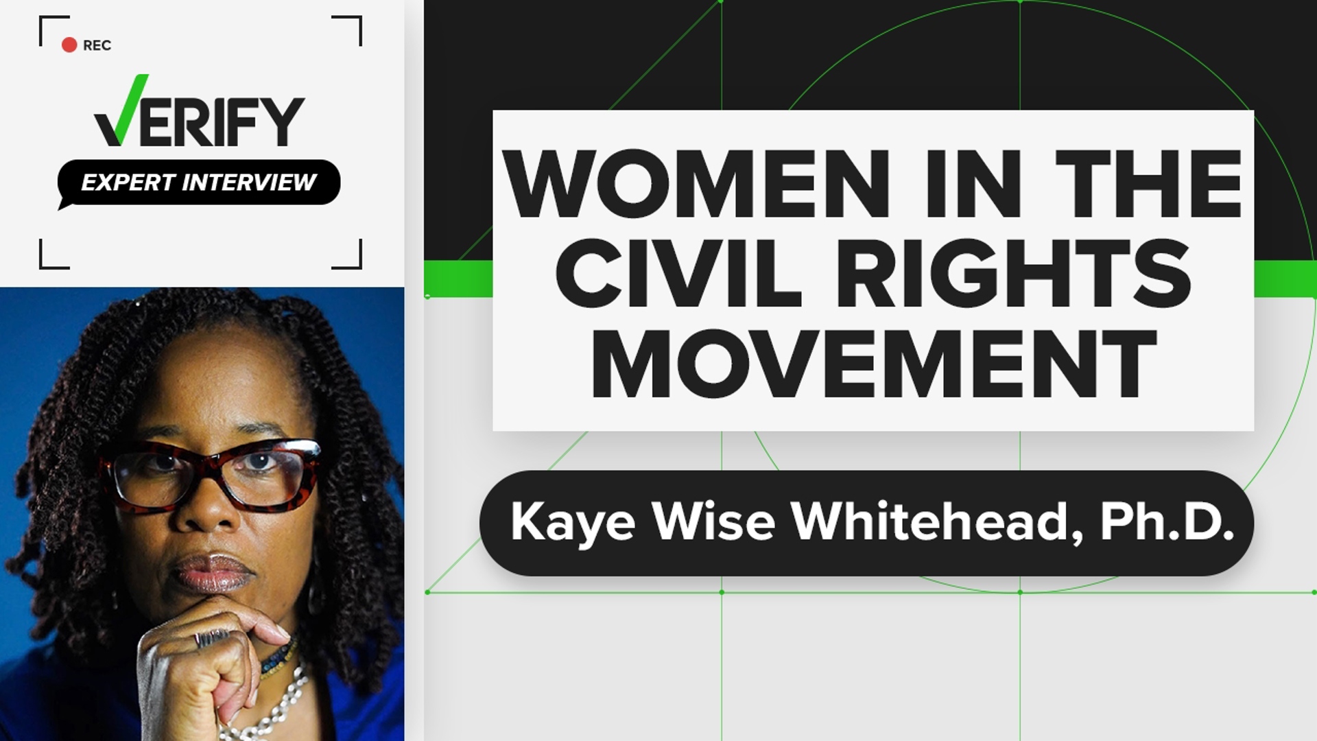 Kaye Wise Whitehead, Ph.D. discusses the erased and often forgotten history of Black women in the civil rights movement.