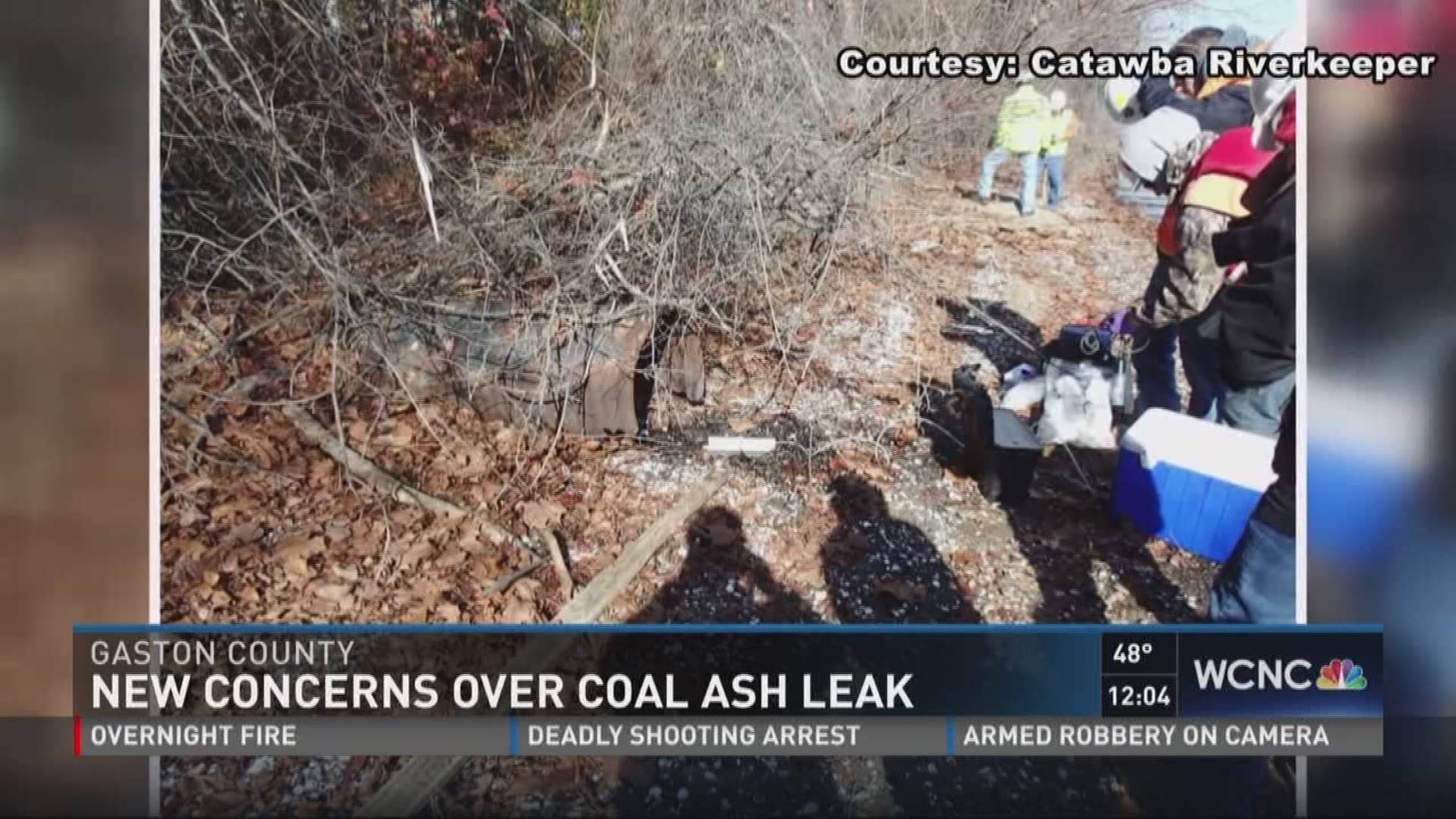 People who live near a coal ash site are once again bracing for the worst after hearing about a leak at the Allen Steam Station in Gaston County.