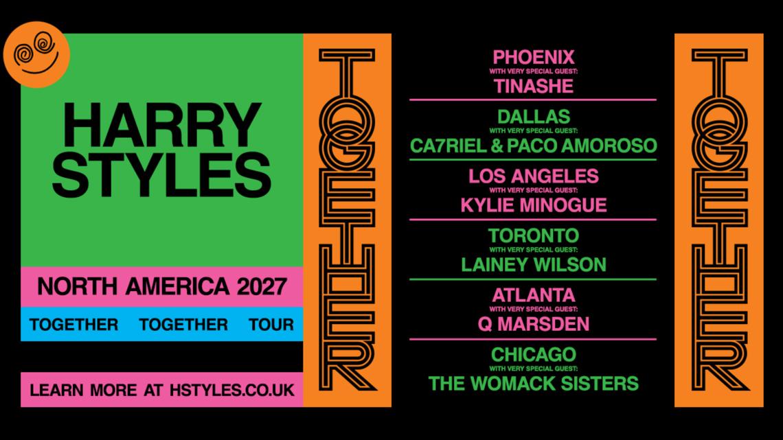 Harry Styles announces new tour dates in 5 U.S. cities | krem.com