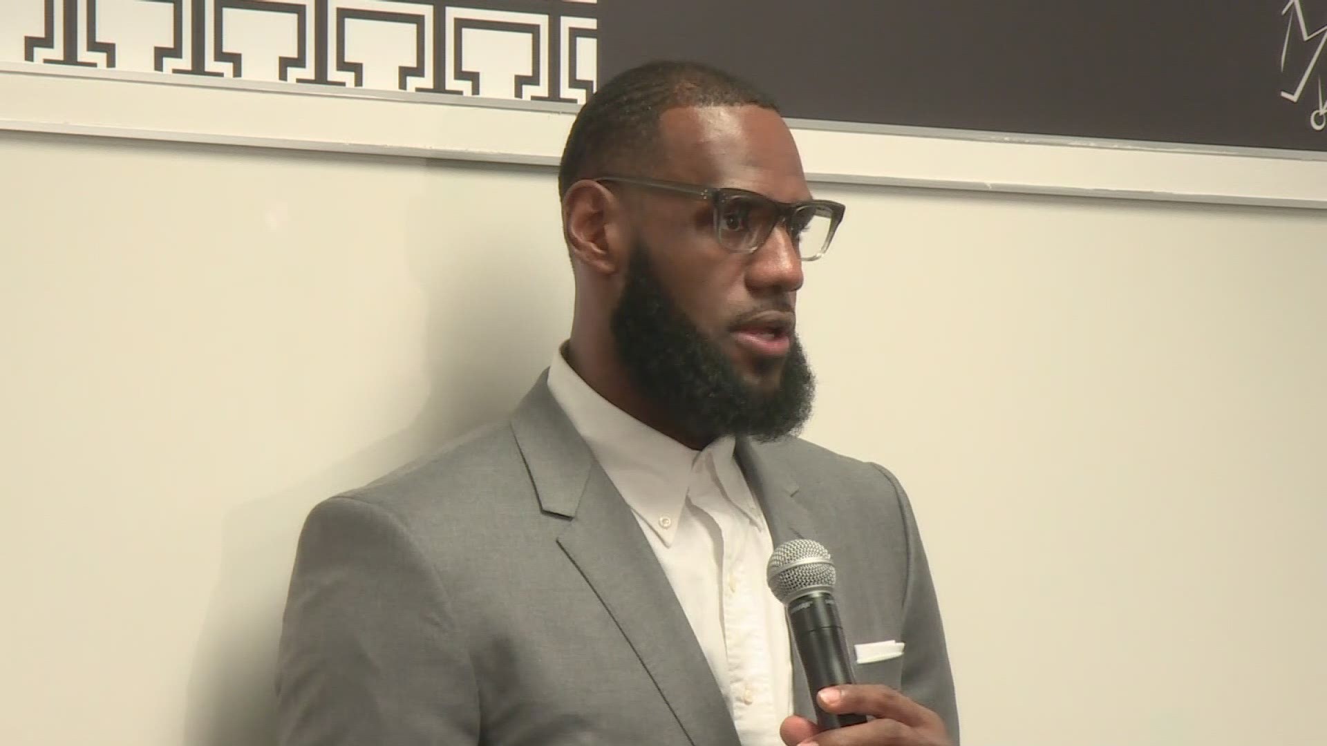 LeBron James holds first press conference since leaving Cleveland Cavaliers