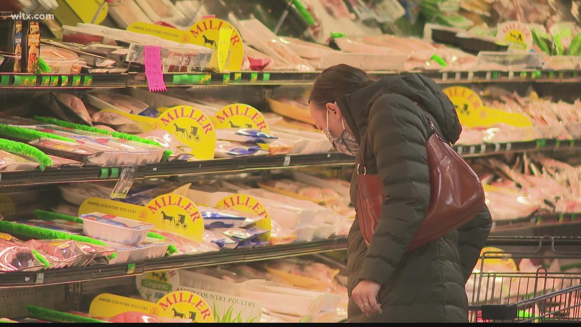Inflation rates are at historically high levels, and shoppers we spoke with said they are noticing the price hike.