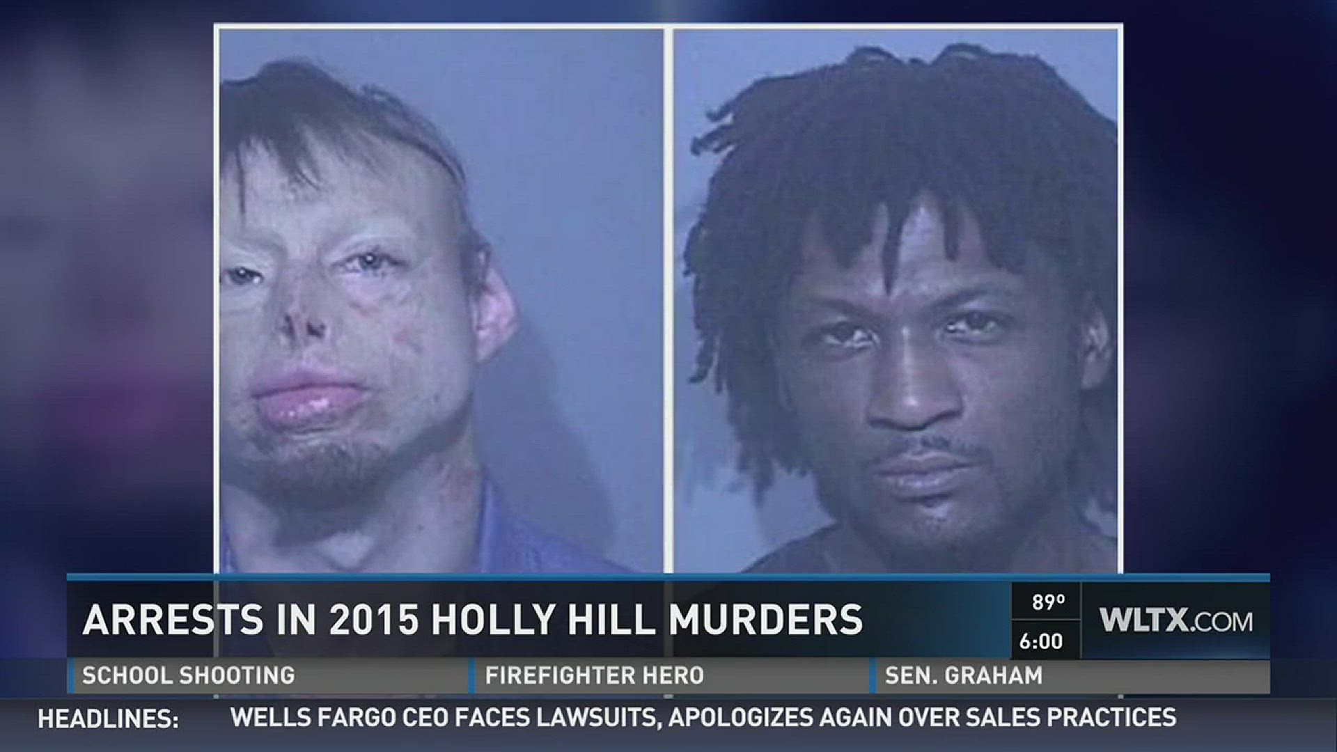 Three arrests made in the July 2015 quadruple murders in Holly Hill .