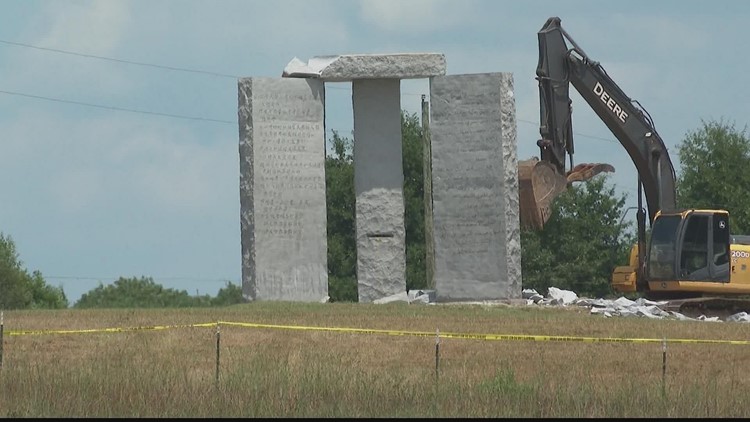 Georgia site dubbed 'America's Stonehenge' bombed, destroyed