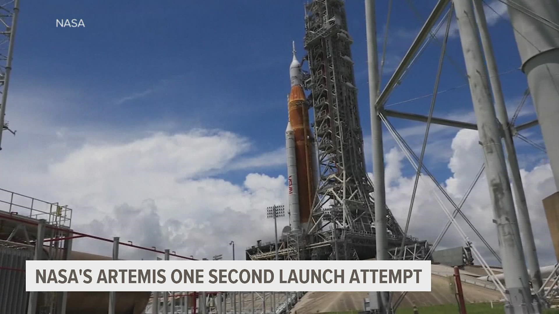They are hoping to launch the unmanned rocket this weekend.
