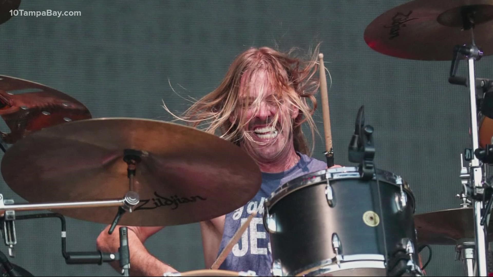 Tributes are pouring in for Taylor Hawkins, the drummer for Foo Fighters for 25 years, who died while on tour with the band.