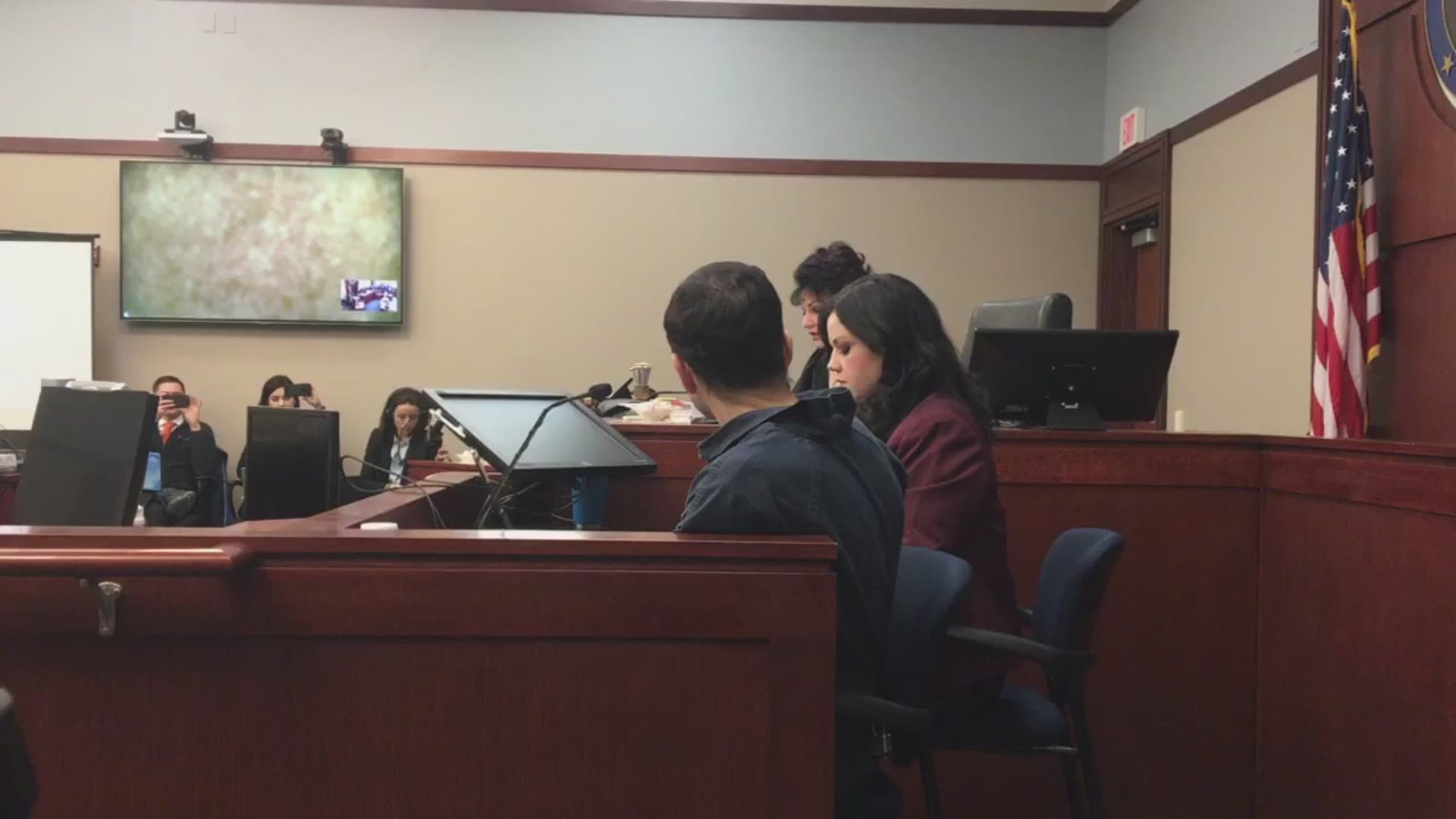 During Day 3 of Larry Nassar's sentencing hearing, Judge Rosemarie Aquilina started the day by reading excerpts from a letter to the court from Nassar talking about his ability to listen to statements, called it a "media circus." Matthew Dae Smith/Lansing