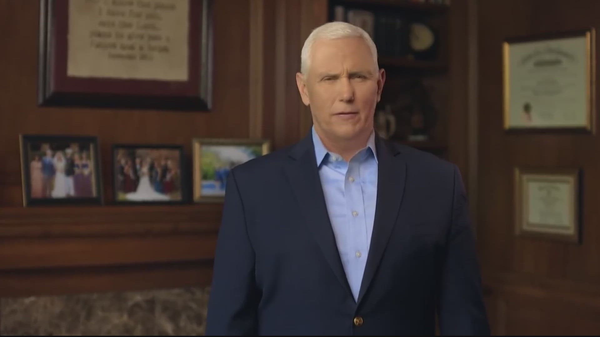 Former Vice President Mike Pence launched his campaign for the Republication nomination for president.