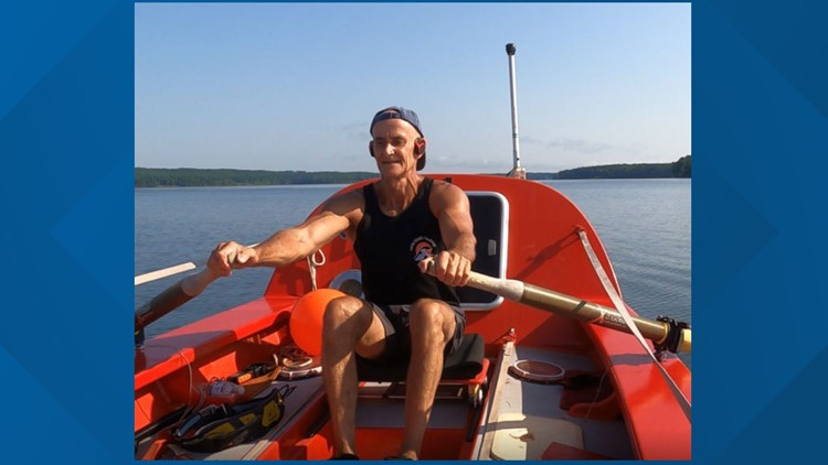 Man plans to row 4,000 miles from VB to France