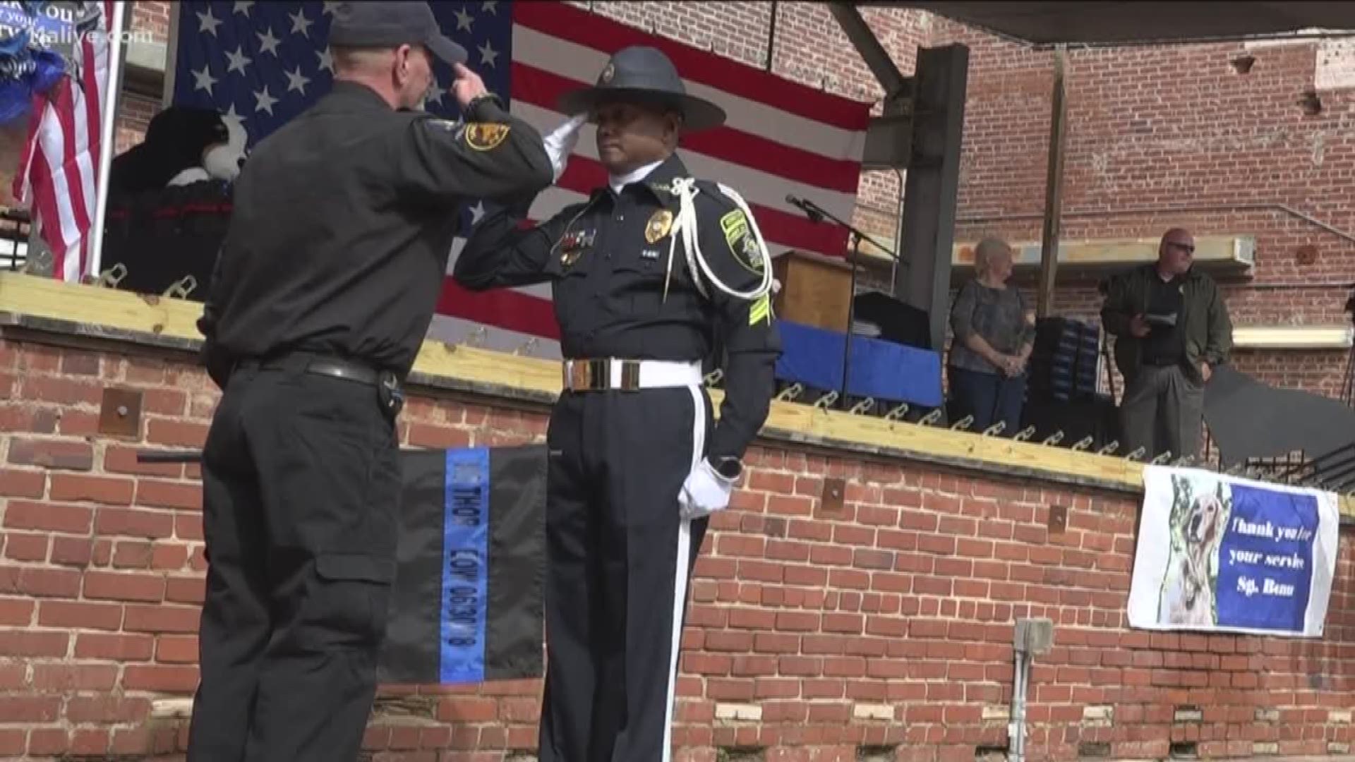 K9 memorial in gives officers around U.S. a chance to remember their partners