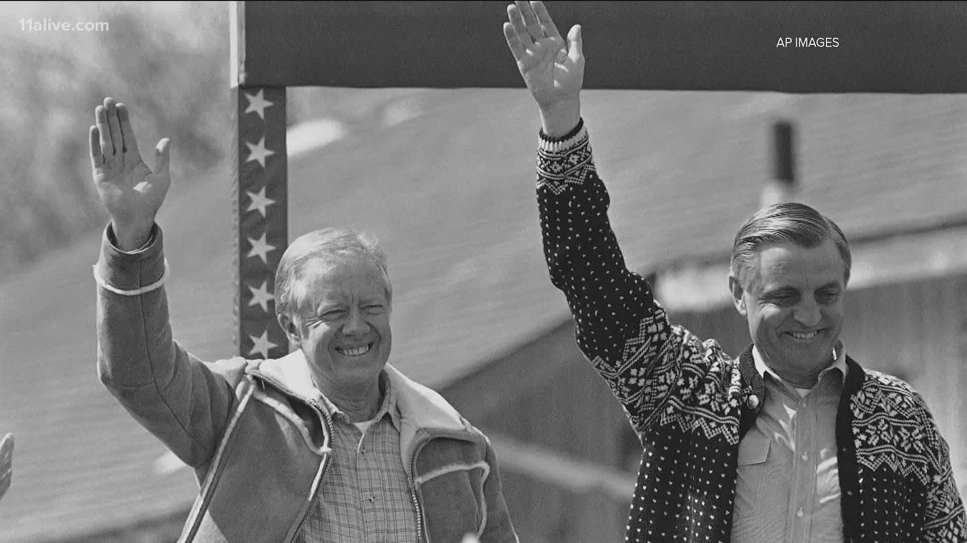 Mondale, who served as vice president under Jimmy Carter and was the 1984 Democratic presidential nominee, died Monday at the age of 93.