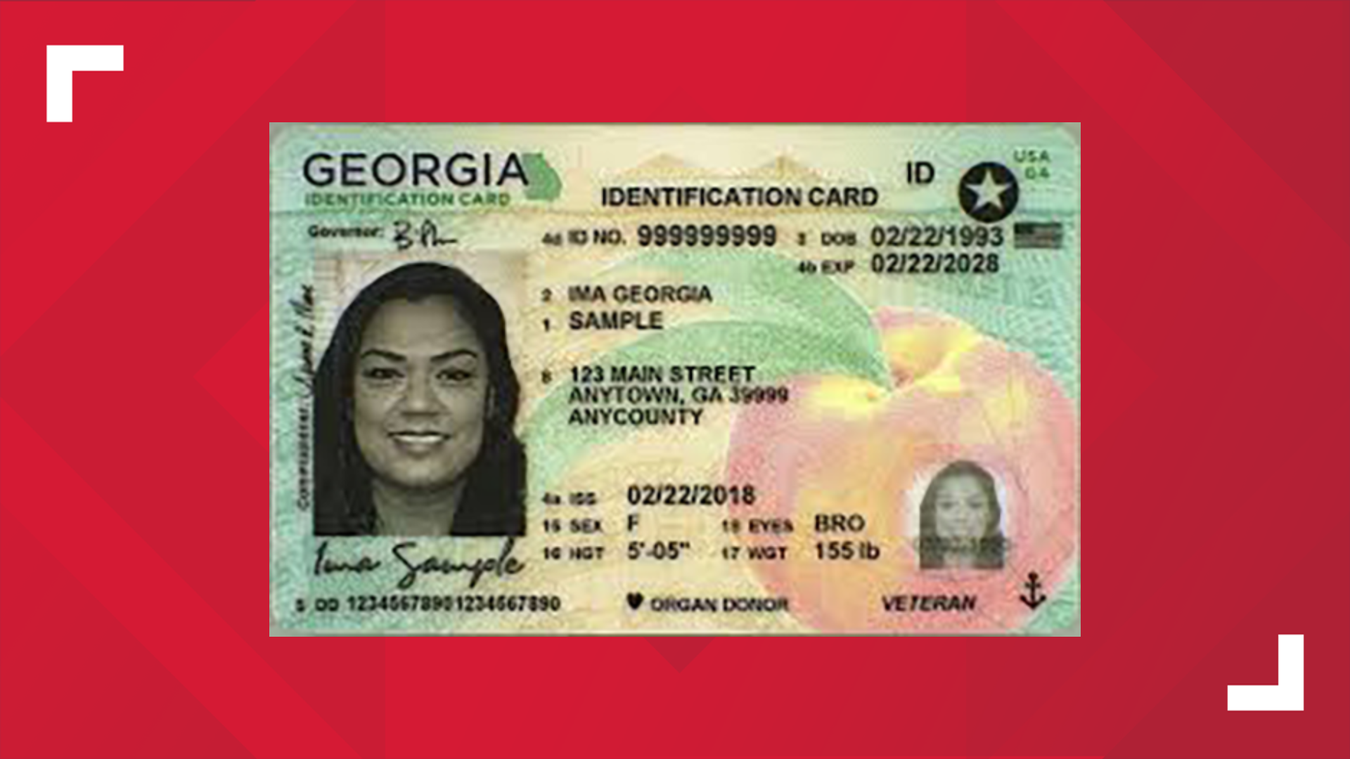 Currently, state-issued photo ID cards can be obtained from the Department of Driver Services for $32.